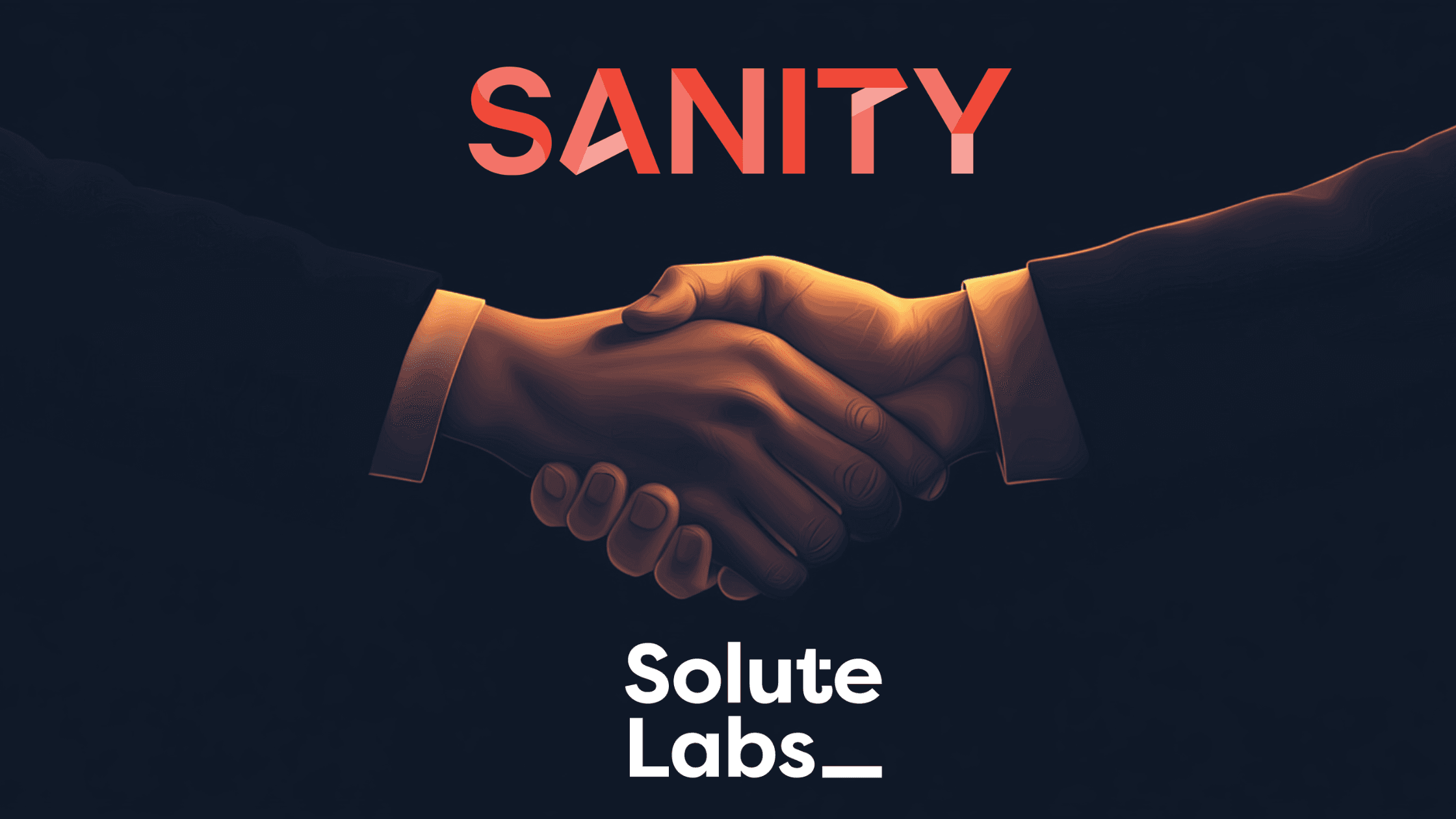 Sanity and SoluteLabs partnership